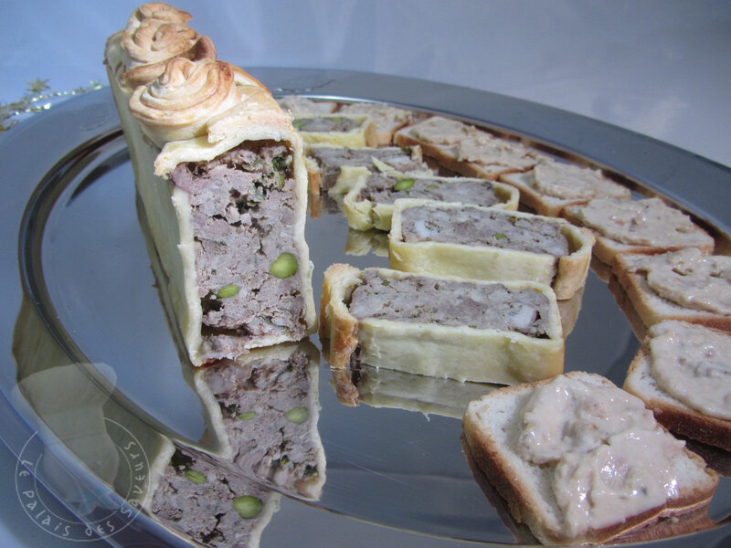 Pâté en croûte à la pistache