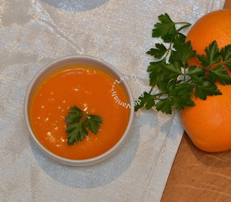 bonne soupe pour l'hiver, que faire avec des oranges