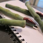 witch finger pen notebook 2