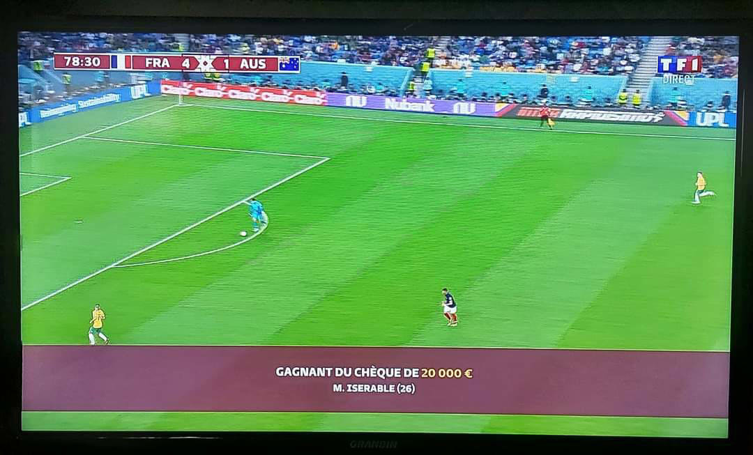 Gagnant du jeu coupe du monde