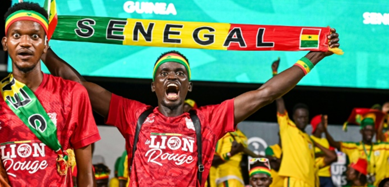 Les supporteurs du Sénégal