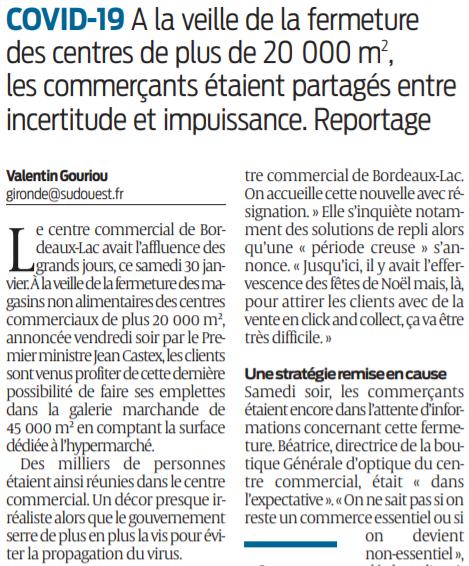 2021 01 31 SO Centre commercial dernier rush avant le coup d'arrêt2