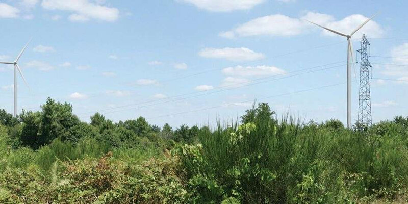 libournais un parc éolien