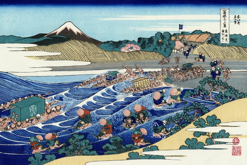 Hokusai Fuji de Kanaya