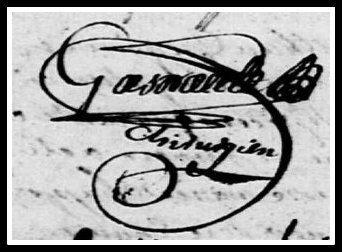 Gasnault père chirurgien signature