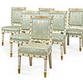 Six Empire chairs from Napoleon's palace to be offered at Christie's South Kensington 