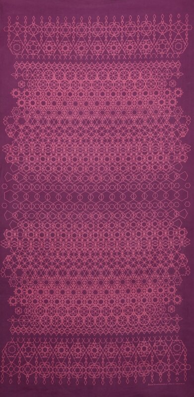 istanbul sarong violet et rose