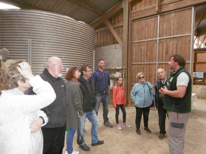 L Gaec de la Combe du Val, Loïc Caron et ses visiteurs