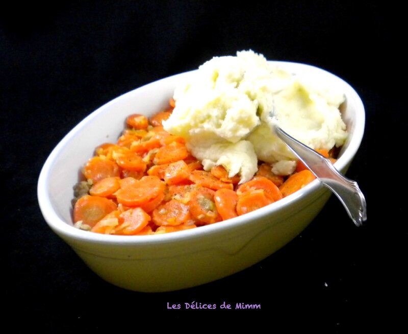 Hachis Parmentier aux carottes