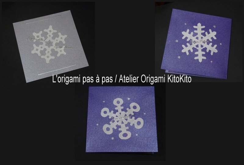 Atelier Origami KitoKito Cartes de Noël 1