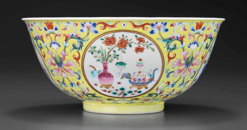 2014_NYR_02872_0966_000(a_famille_rose_yellow-ground_medallion_bowl_jiaqing_six-character_seal)