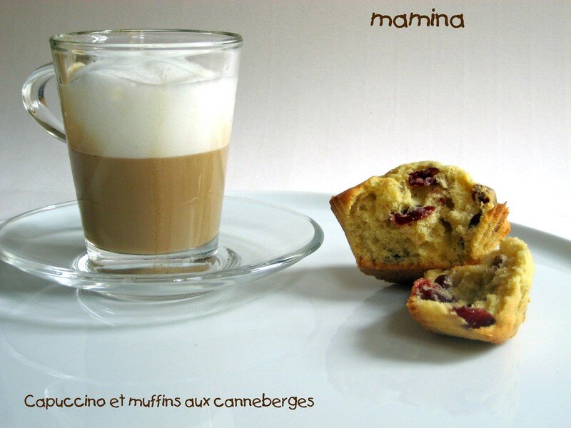 muffins aux canneberges