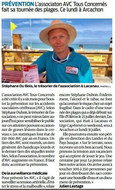 2017 07 31 SO Sensibiliser sur les AVC