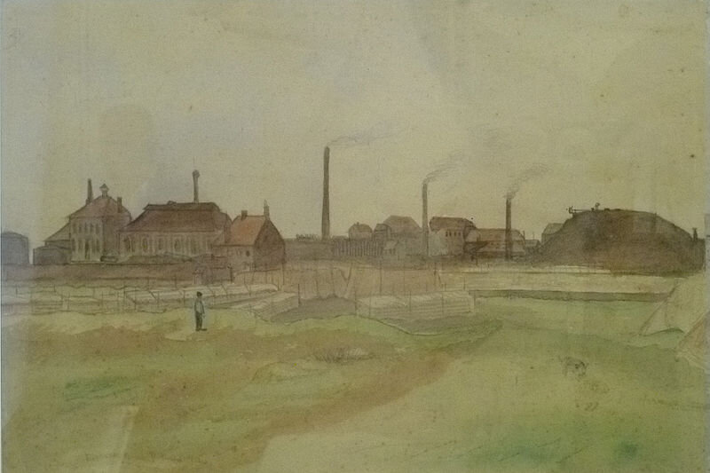 Dessin Van_Gogh_(1879)_-_Coke_Factory_in_the_Borinage