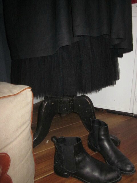 Robe RAYMONDE en lin noir (8)