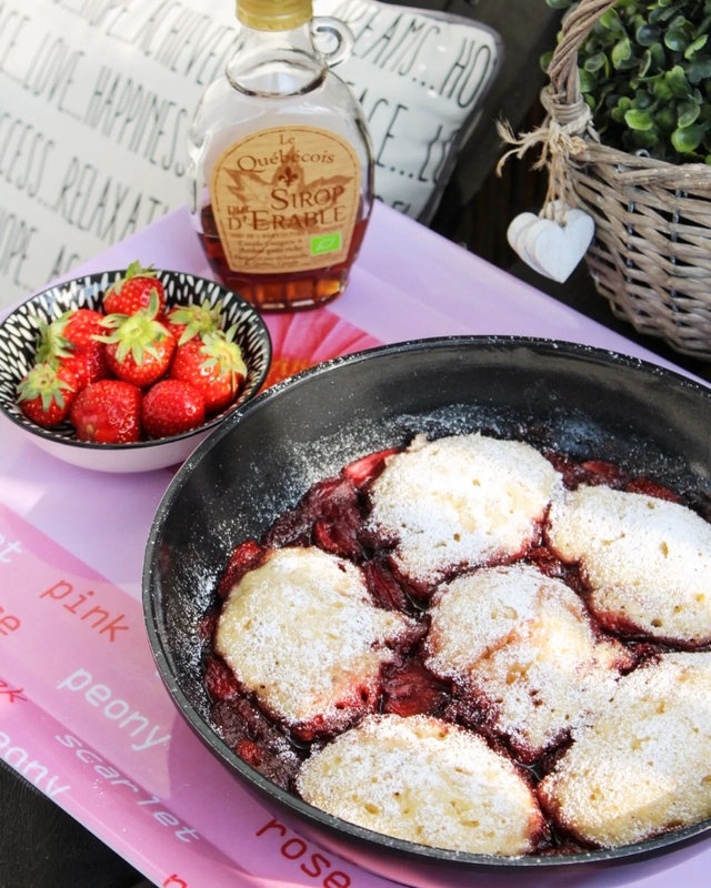 cathytutu grands peres dessert quebec fraises sirop derable trop bon gateau (1)