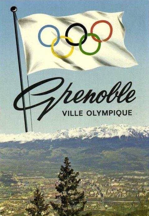 CPM JO 1968 Grenoble Ville olympique