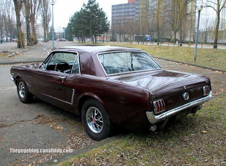 Ford mustang hardtop coupé de 1966 (Retrorencard mars 2012) 02