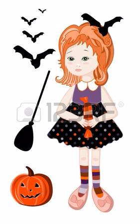 51182757-jeune-fille-rousse-mignonne-dans-halloween-costume-de-sorci-re-avec-de-la-citrouille-balai-et-les-ch