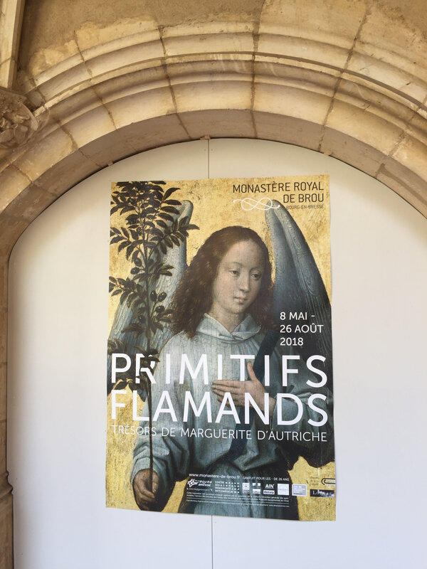 affiche de l'exposition - monastère royal de Brou