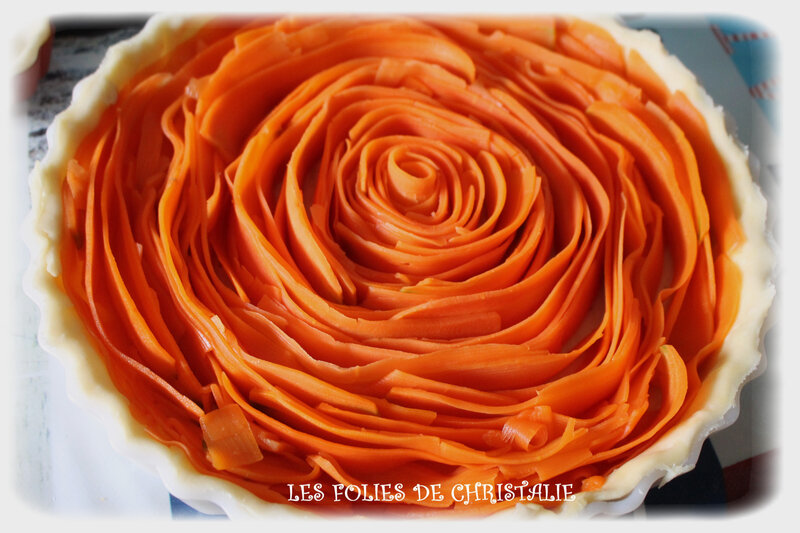 Tarte spirale carottes 5
