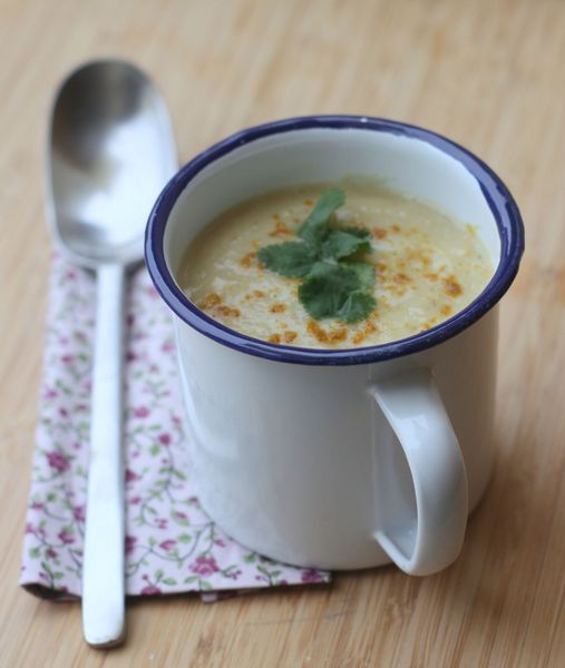 velouté chou fleur curry les astucieuses