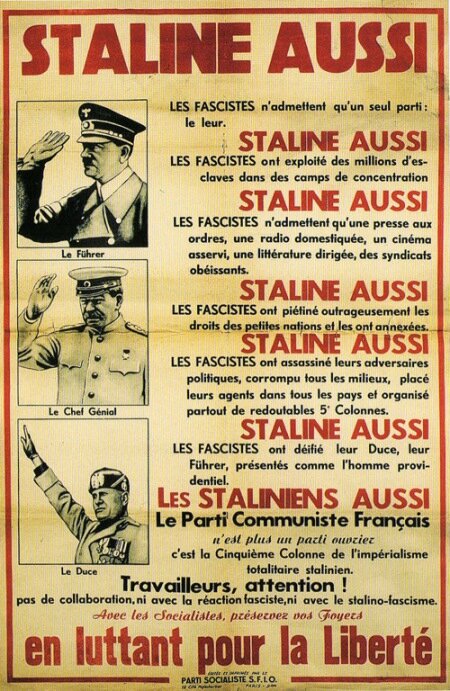 staline_et_socialistes_SFIO_1951