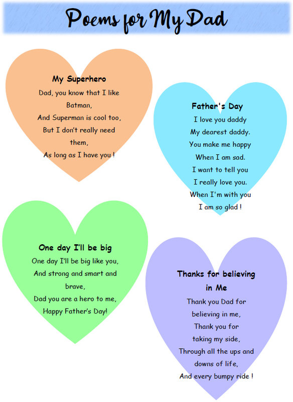 father's day poems