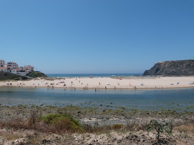 Plage D'Odeceixe vue d'ensemble