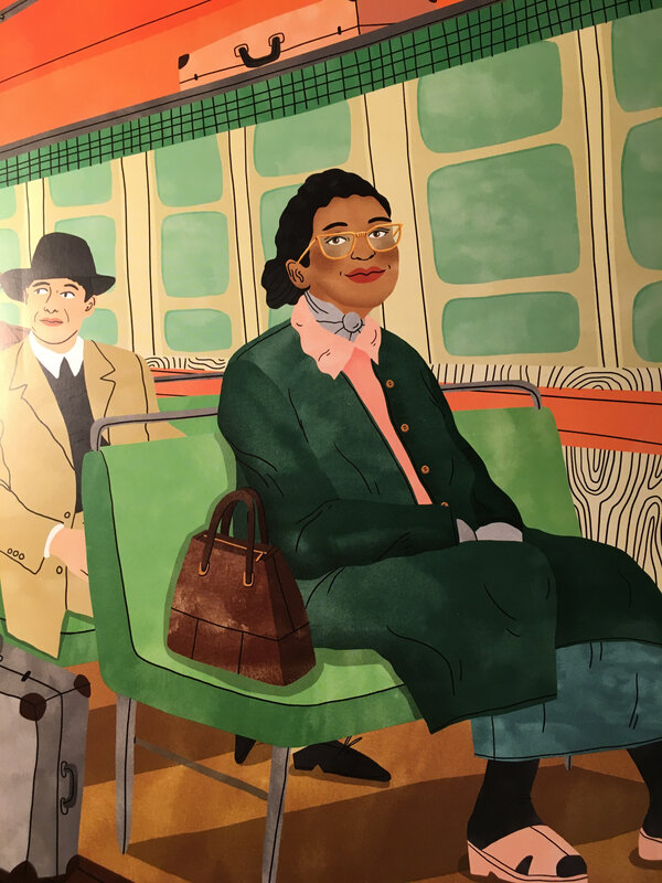 Illustration Rosa Parks