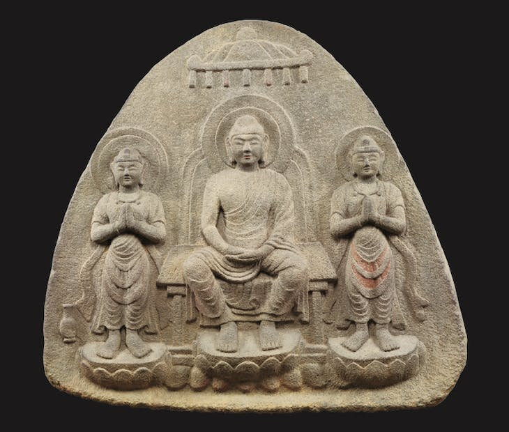 12Healing-Buddha-Yakushi-Triad-Purportedly