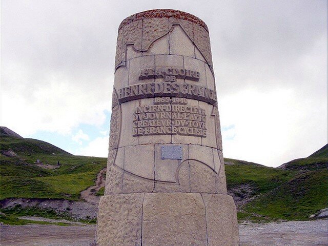 mémorial Henri Desgrange(col du Galibier)