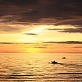 En Bangka de Roxas à l'île de Sibuyan puis une fin de journée tranquille avec un magnifique coucher de soleil