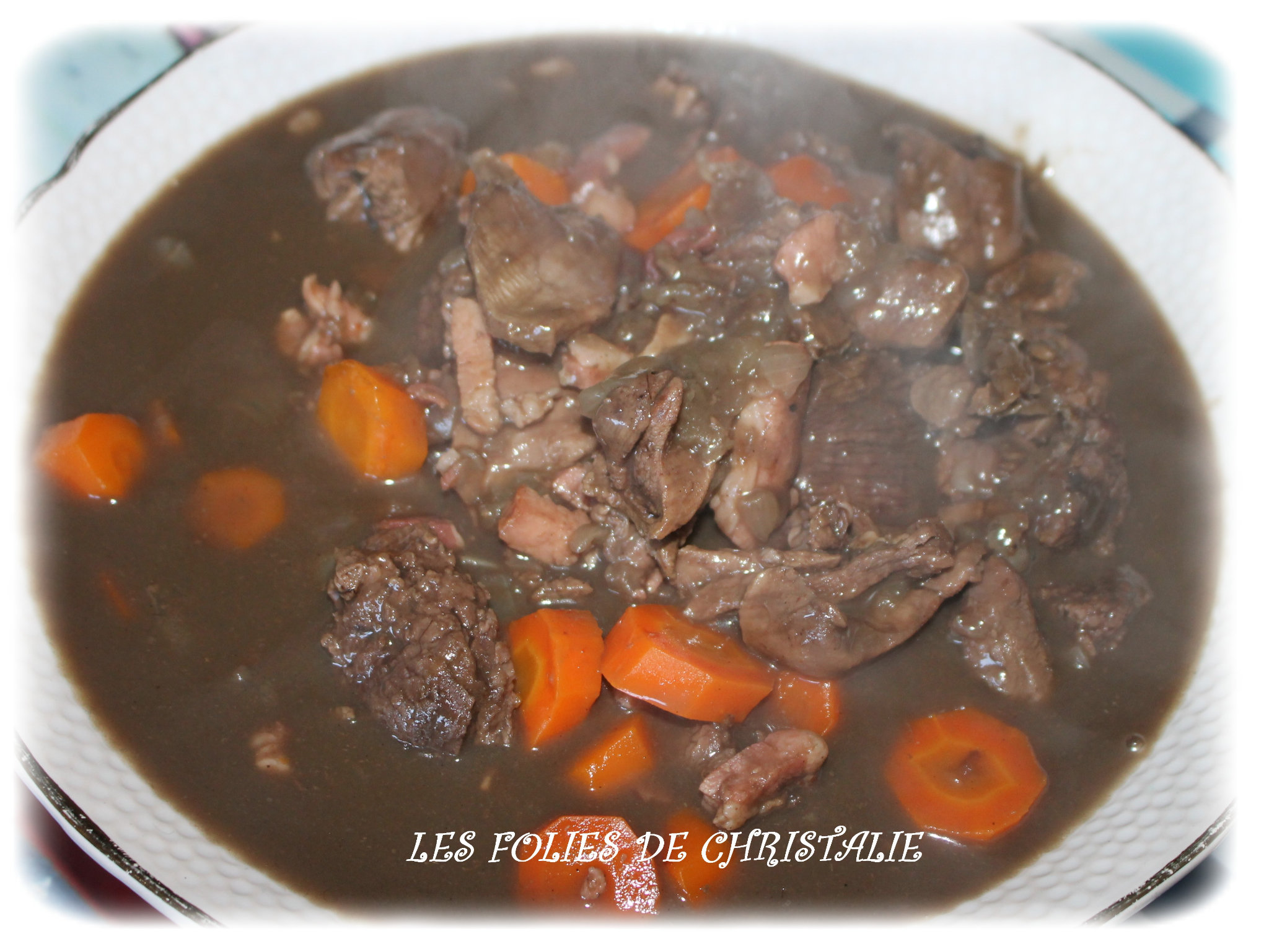Bourguignon de chevreuil au Cookéo Les folies de Christalie ou quand la cuisine devient passion