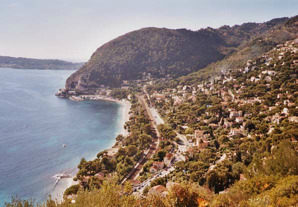 0013 Eze, village, la plus belle vue de la Côte d'Azur