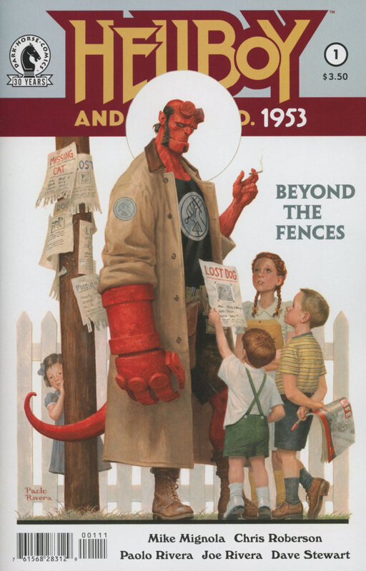 dark horse hellboy and the BPRD 1953 beyond the fences 01