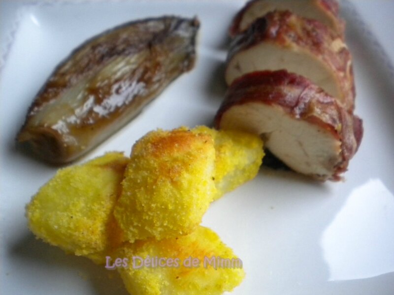 Pommes de terre en robe de polenta