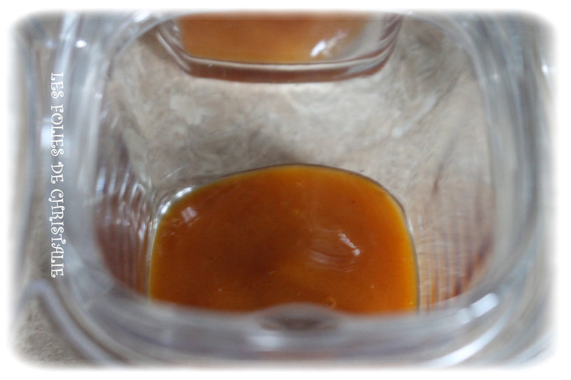 Yaourt coulis abricots 1