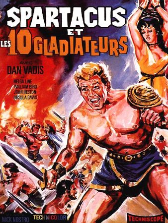 affiche-Spartacus-et-les-dix-gladiateurs-Gli-invincibili-dieci-gladiatori-1964-1
