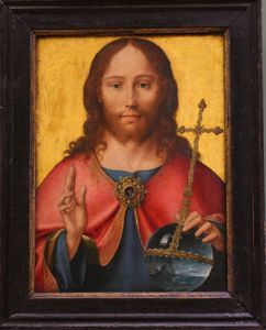 1516-18 Christ sauveur de Joos Van Cleve Louvre