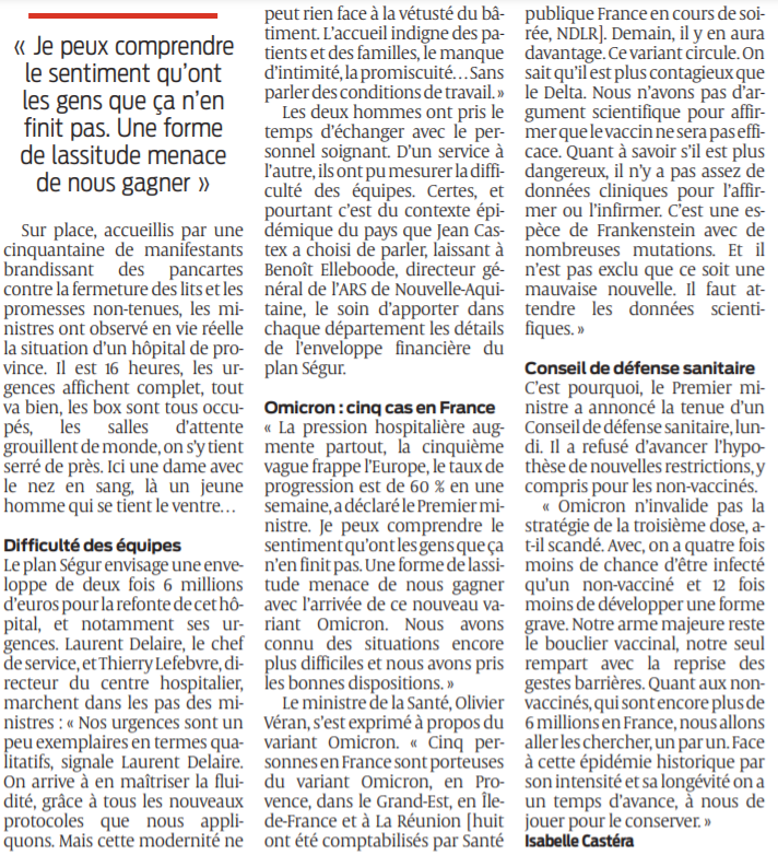 2021 12 03 SO Jean Castex Notre arme majeure est le rempart vaccinal4