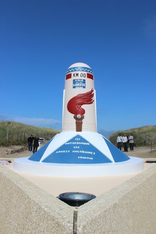 DDay Utah Beach voie de la Liberté débarquement 6 juin 1944 km 0