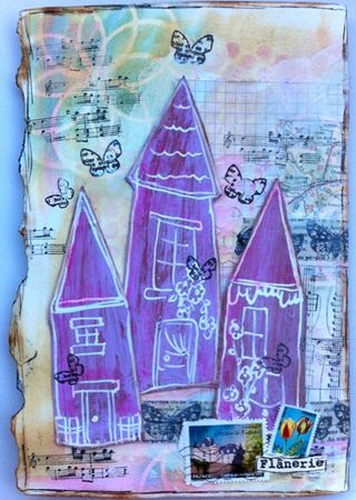 art journal vacances 4A