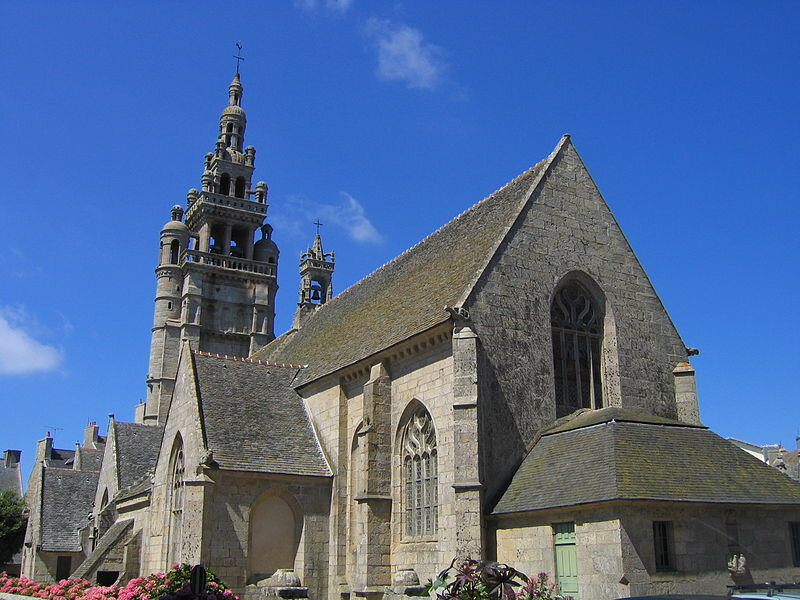 29 ROSCOFF (notre dame de croas batz - bannière)