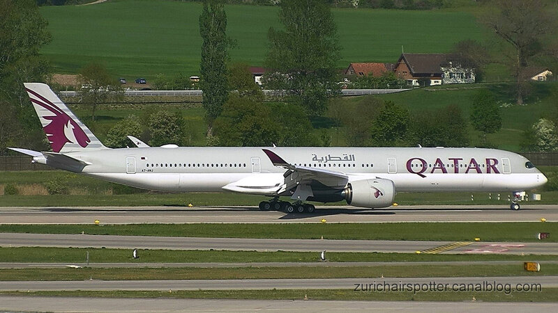 Airbus 350-1041 (A7-ANJ) Qatar Airways