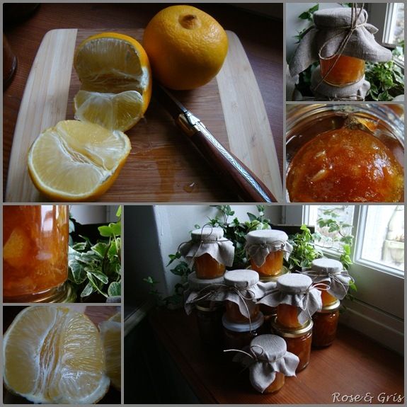 marmelade citron et bergamote