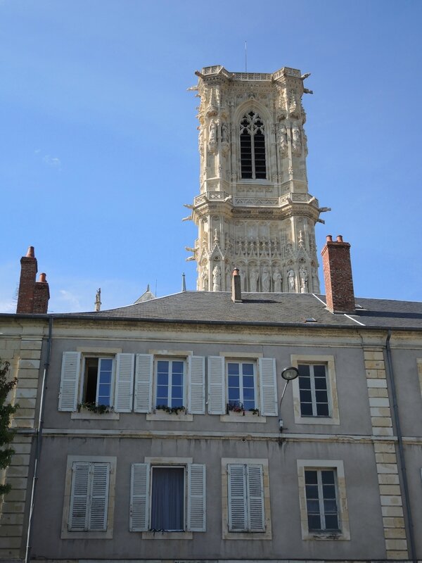 Nevers, cathédrale, tour Bohier (58)