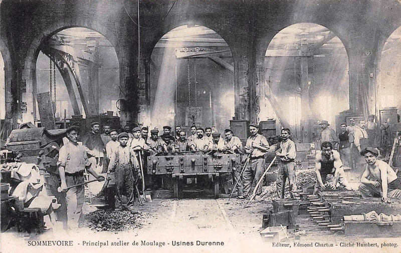 CPA Sommevoire Usine Durenne
