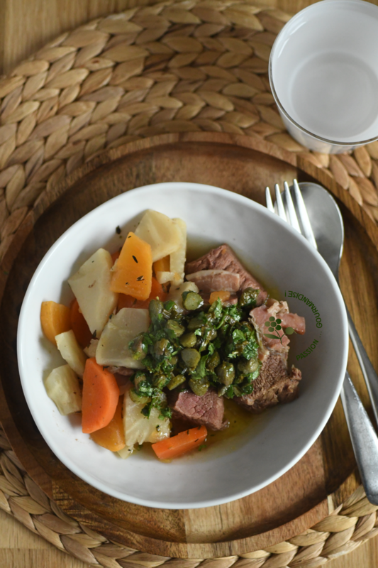 Sauce aux cornichons, câpres & herbes aromatiques pour pot au feu_2