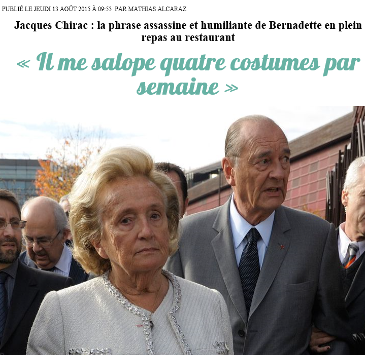 mme chirac